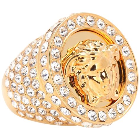 versace ring echt goud|All Rings .